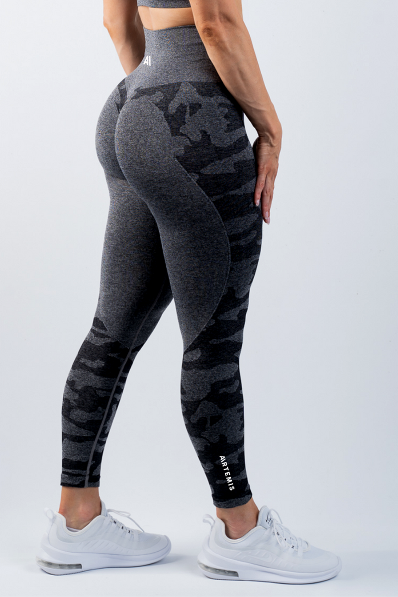 Grey camo leggings nike online