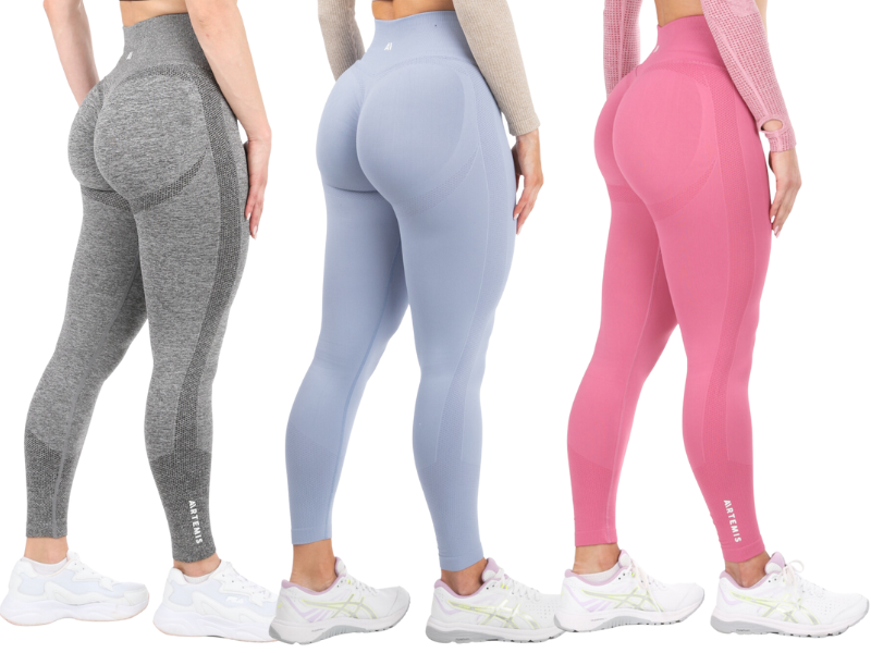 Blair Scrunch Bum Leggings Sky Blue Artemis Active