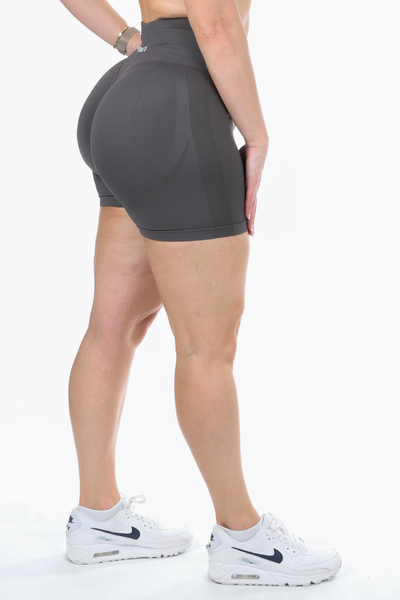 Blair Scrunch Bum Shorts Dark Grey