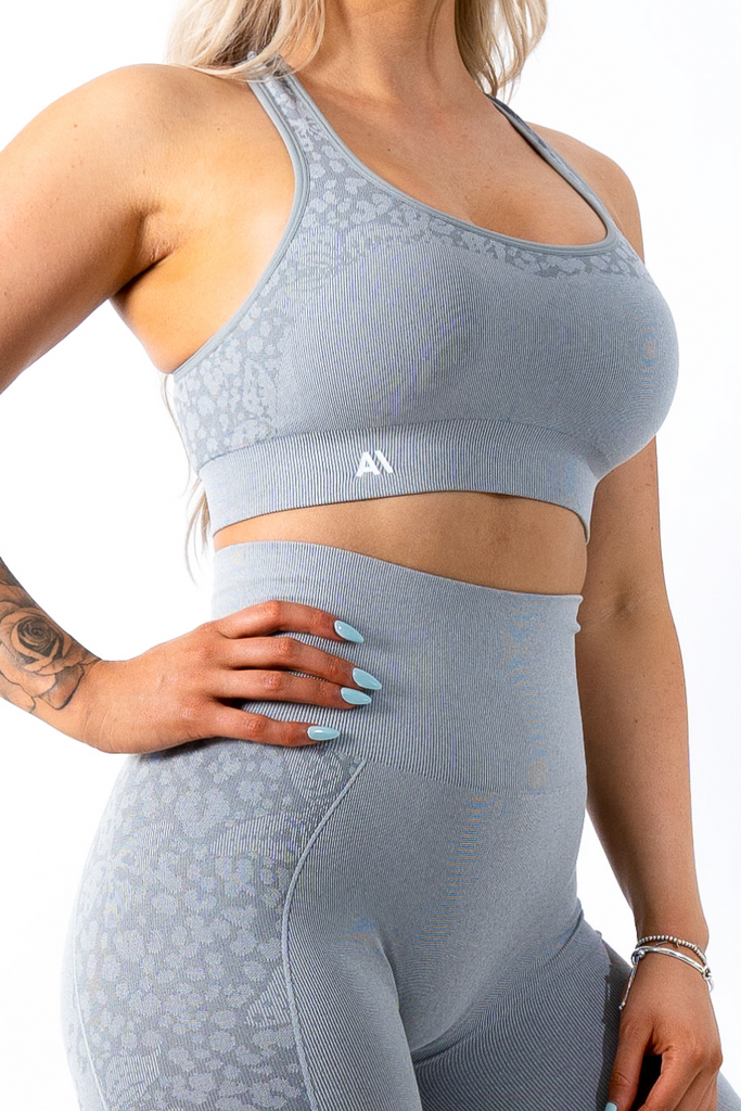 Coco-Fly Sports Bra Light Grey - Artemis Active