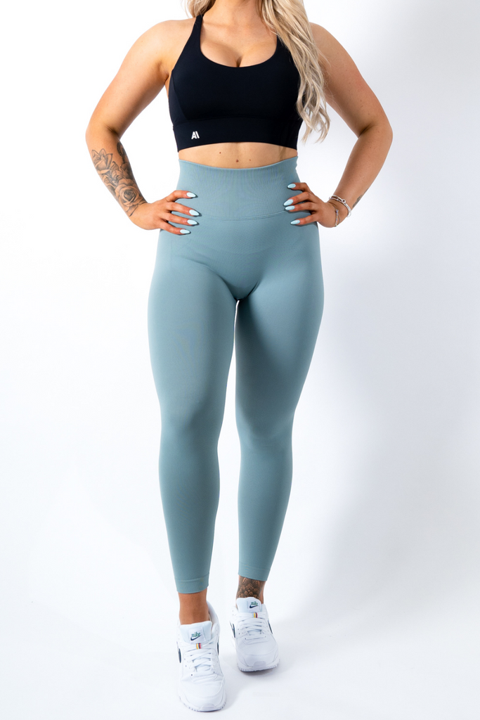 Kendall Scrunch Bum Leggings Slate - Artemis Active